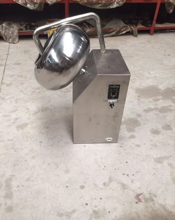 Le plus récent revêtement de sucre au chocolat et la machine à polir VS la co...